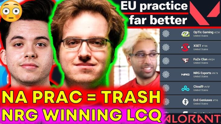 OpTic Yay SLAMS NA Teams Quality, NRG Scrimbux: Winning LCQ?! 😳 VALORANT News