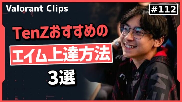 TenZが教えるすぐに真似できるエイム上達方法3選!!   海外クリップ集 #112【ヴァロラント】【Valorant翻訳】