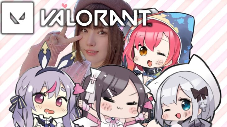 【VALORANT】えなこりんを守るぶいすぽ軍団【ぶいすぽ/花芽なずな】