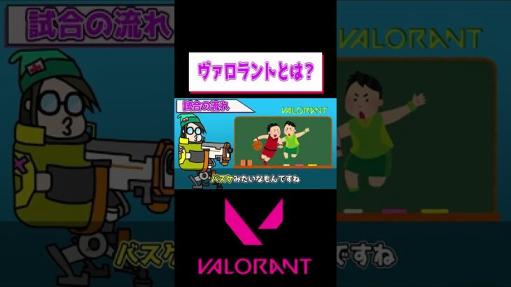 ヴァロラントとは？【valoranto】 #shorts