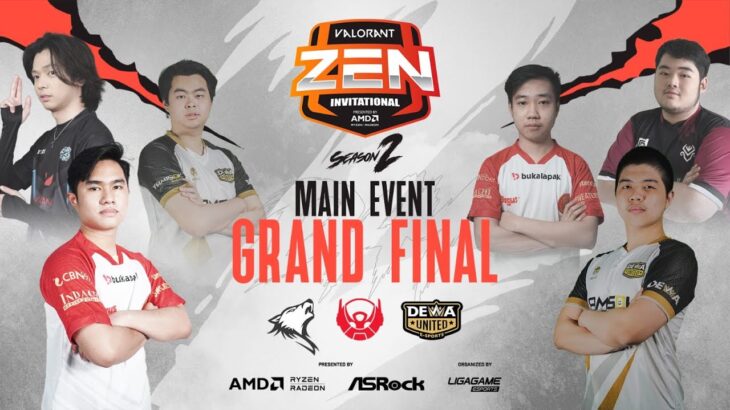 BIGETRON ARCTIC VS DEWA UNITED | AMD VALORANT ZEN INVITATIONAL SEASON 2 2022 | GRAND FINAL DAY