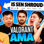 Does SEN Shroud Suck? | 100T Valorant Answer YOUR Tough Questions