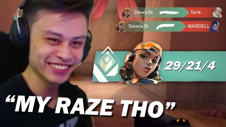 They talk about my Raze… | Stewie2K | VALORANT