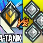 1 Radiant Mega-Tank VS 5 Silver Players! – Who Wins?