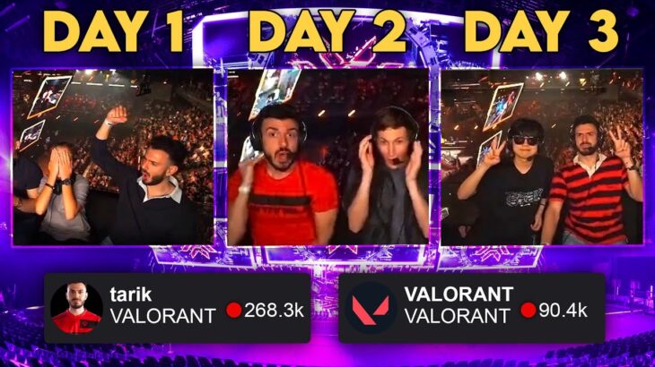 I streamed VALORANT Champions for 3 DAYS from İstanbul. Here’s how it went!