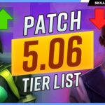 NEW Agent Tier List Patch 5.06 – NEW CHAMPIONS META? – Valorant Guide