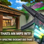 So I used an MP5 on Valorant