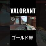 ゴールド帯の神エイム #VALORANT #valorantclip #ヴァロラント