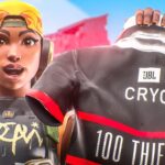 I Joined 100Thieves VALORANT! (40 KILLS FIRST GAME?) | 100T Cryo