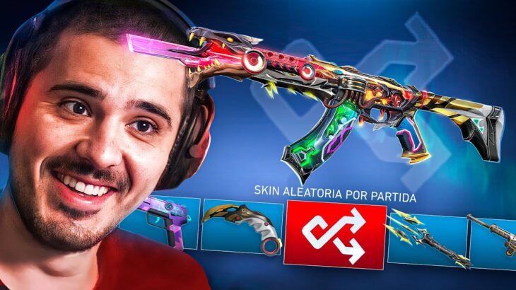 JUEGO CON LA NUEVA SKIN ALEATORIA EN VALORANT | SIRMAZA