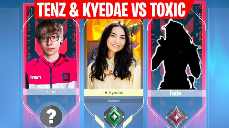 TenZ & Kyedae Met TOXIC Or FUNNY Players In Ascendant Immortal Ranked Lobby | VALORANT