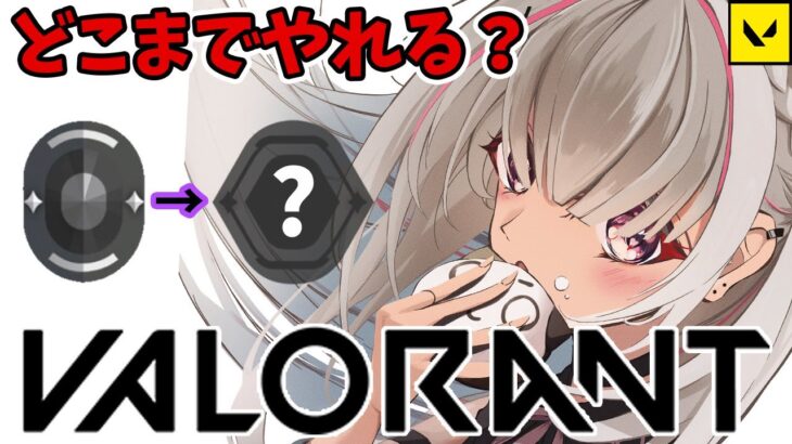 【検証】【VALORANT】アイアンⅡSTARTの人はどこまでやれるのか。現在silverⅠから下がった。【空澄セナ/ぶいすぽっ！】