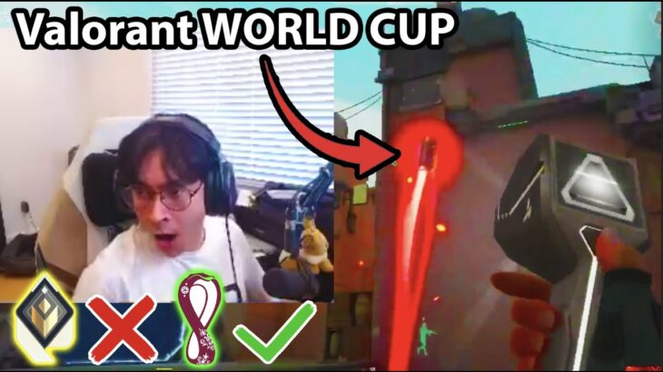 Even TenZ is playing “FIFA World Cup” in Valorant