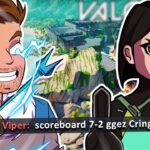 Most Toxic Viper player overestimated her skills VS my Sova