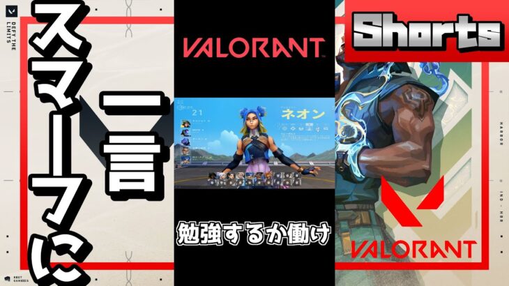 【VALORANT】スマーフする奴に言いたいこと #Shorts 【ヴァロラント】