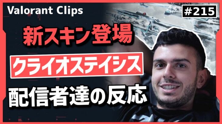 【新スキンの評価】配信者達が気に入った新スキンの良い所!! #215 【クリップ集】【ヴァロラント】【Valorant翻訳】