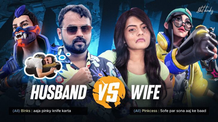 HUSBAND v/s WIFE in VALORANT *GONE WRONG* 😶