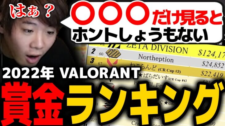 【VALORANT】VALORANTの大会賞金について物申すmittiii【mittiii/みっちー切り抜き】【2023/01/02】