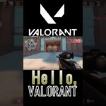 【VALORANT】こんにちヴァロラント【そっしー】#Shorts