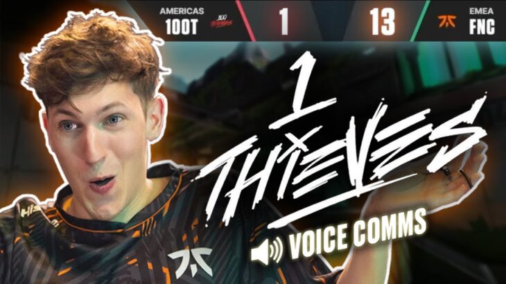 This Is Why They’re Called 1THIEVES Now… | VOICE COMMS vs 100T