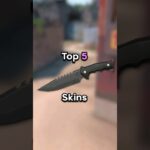 Top 5 BEST Knife Skins in VALORANT!