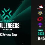 VALORANT Challengers Japan Split 2 – Advance Stage DAY 1