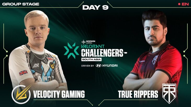 Velocity Gaming vs True Rippers [EN] NODWIN Valorant Challengers South Asia 🏆