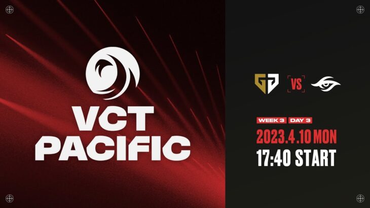 2023 VCT Pacific – League Play – Week 3 Day 3