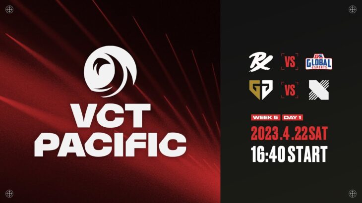 2023 VCT Pacific – League Play – Week 5 Day 1