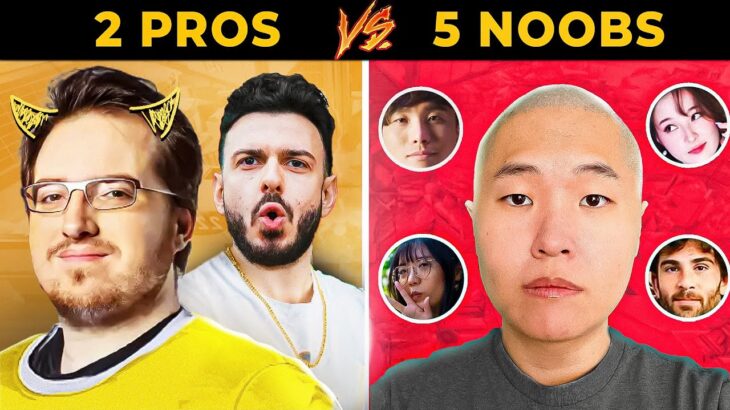 5 Noobs vs The Best Valorant Pro in the World… (and Tarik)