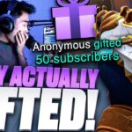 “If you get 20 kills, I’ll gift 50 subs!”