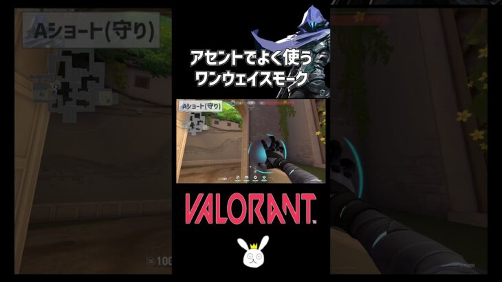 アセントでよく使うワンウェイスモーク【VALORANT】