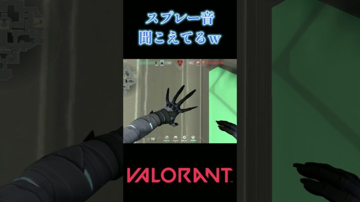 【ヴァロラント】戦いの最中にスプレーしてはいけませんｗ【VALORANT】