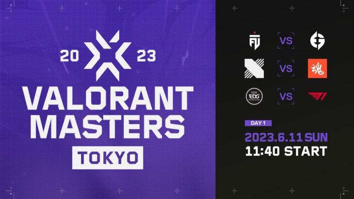 VALORANT Masters Tokyo – Group Day1-1