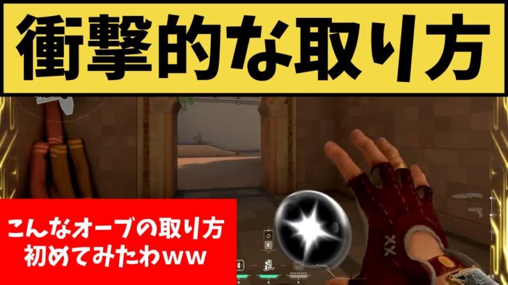 ■なんだこの取り方！？オーブのこんな取り方するやつ初めて見たわｗｗ ツッコミも完璧なシーンがコチラ【VALORANT】【クリップ集】