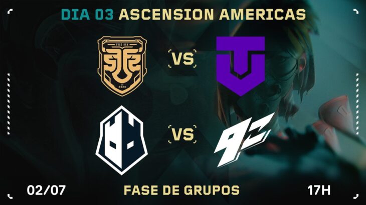 VALORANT Ascension Americas – Fase de Grupos (Dia 3)