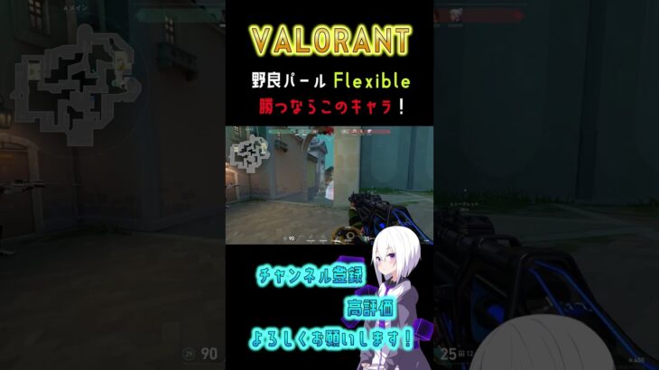 [VALORANT] 野良・ソロパール！勝ちに行くならこのキャラおすすめ！[Flexible/ハーバー]