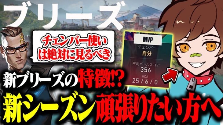 【25キル6デス】新ブリーズはラークが刺さると簡単に勝てます~ソロレディアントへの道~【VALORANT / ヴァロラント】