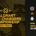 VALORANT Game Changers Championship São Paulo 2023 Day 2
