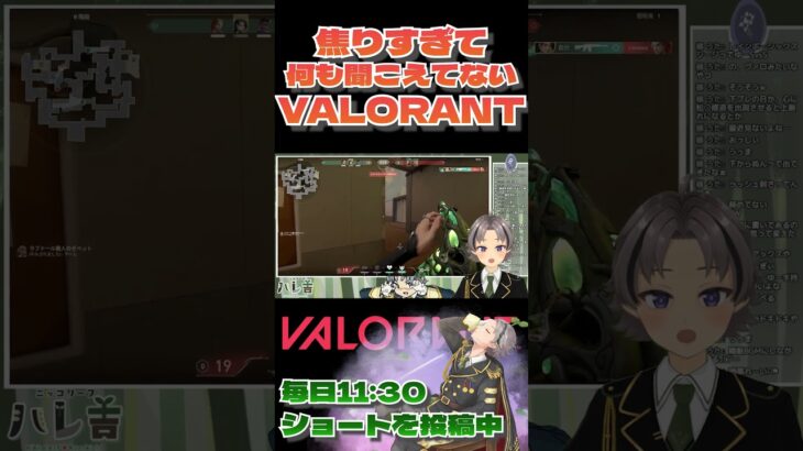 【Valorantヴァロラント】焦りすぎて聞こえてない奴ｗｗｗ　#vtuber  #valorant