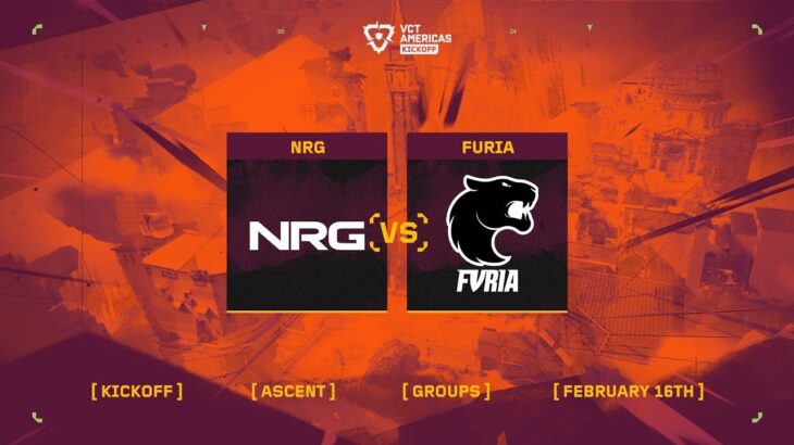 NRG vs. FURIA – VCT Americas Kickoff – Group Stage D1 – Map 2
