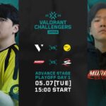 VALORANT Challengers Japan 2024 Split 2 Advance Stage Playoff Day 1