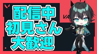 【Valorant/ヴァロラント】ランク配信！気軽にコメントお願いします！