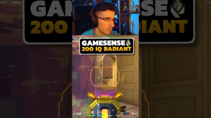 Gamesense de 1 Top Radiante 🏆 valorant live streamer gameplay highlights daily clips