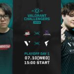 VALORANT Challengers Japan 2024 Split 2 Playoff Day 1