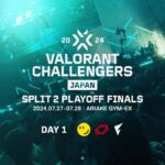 VALORANT Challengers Japan 2024 Split 2 Playoff Finals Day 1