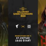 VALORANT Game Changers Japan 2024 Split 2 Main Stage Day 4