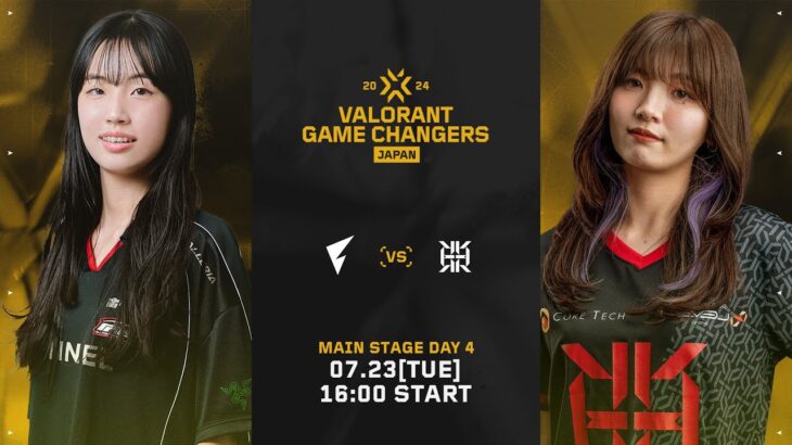 VALORANT Game Changers Japan 2024 Split 2 Main Stage Day 4