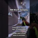 VALORANT RGX Sheriff Gameplay