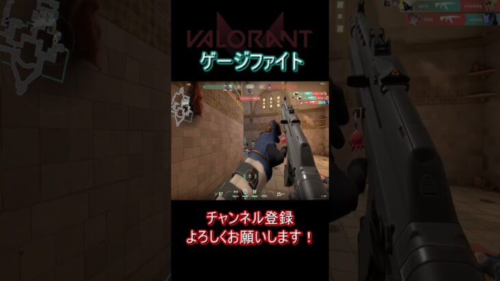 【VALORANT】ケージでの心理戦 #valorant #ヴァロラント #valorantクリップ#valorantclips #shorts #short #valorant立ち回り